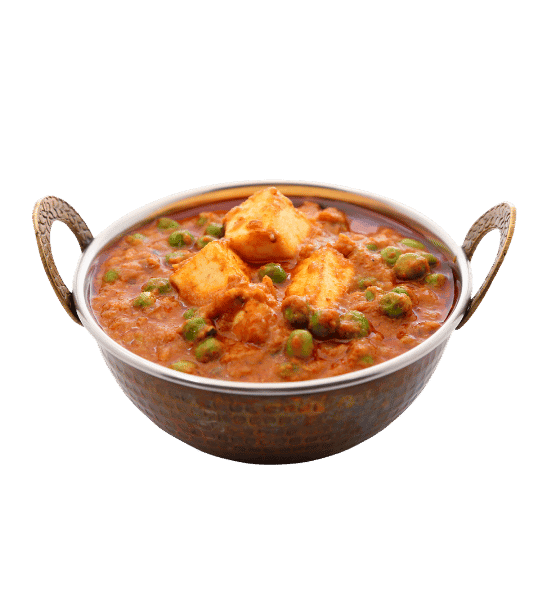 Aloo Matar - Potatoes cooked with fresh peas