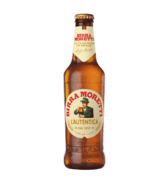 Moretti Beer - Italian lager beer