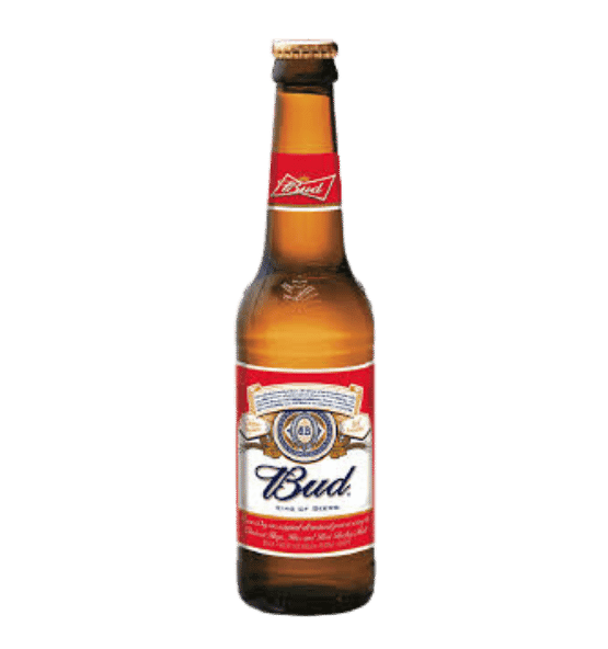 Bud 33cl - Budweiser beer in a 33cl bottle