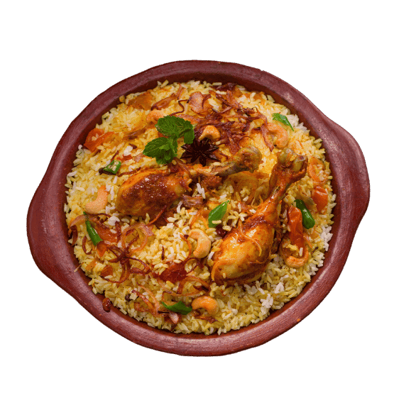 Chicken Biryani - Chicken with rice
