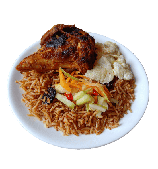 Chicken Tikka Biryani - Chicken biryani