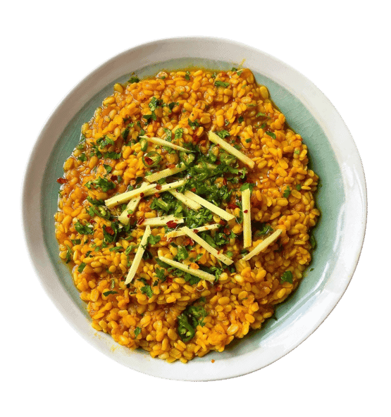 Daal Mash - White lentils cooked in curry sauce