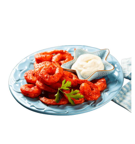 Tandoor Prawns - Prawns marinated with aromatic spices