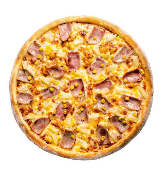 Dried Ham - Turkey ham pizza