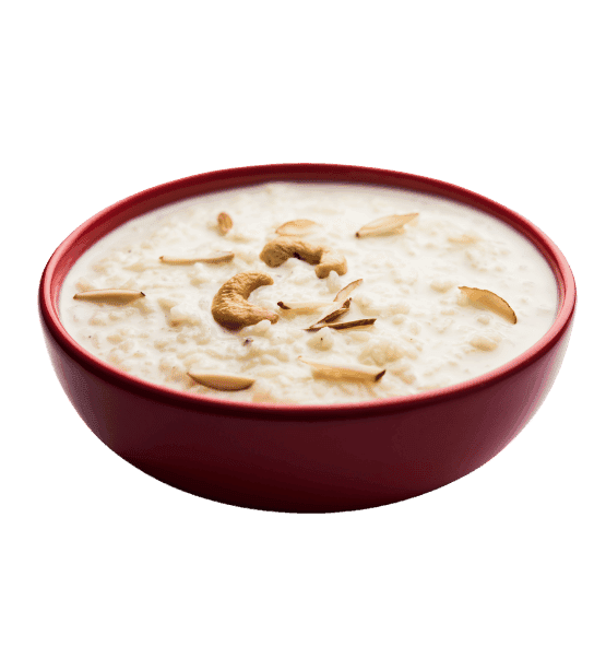 Kheer - Milk and rice pudding