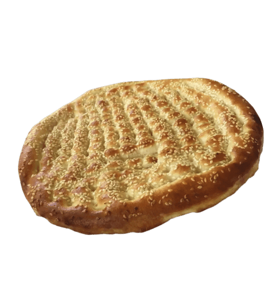 Kulcha - Soft bread with sesame seeds