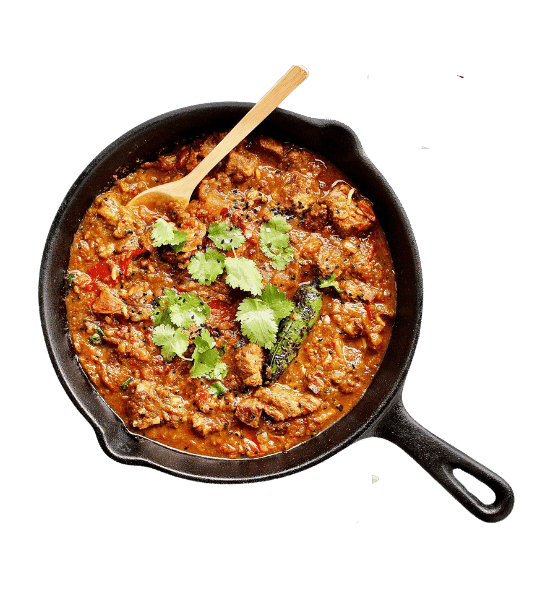 Lamb Karai - Tender lamb meat with curry sauce