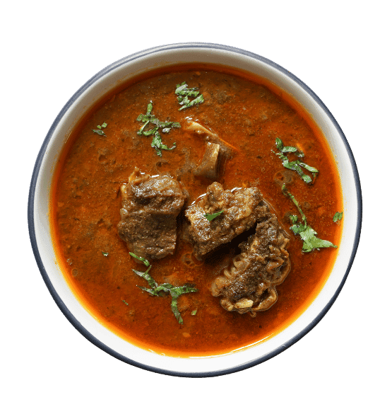 Lamb Moughlai Korma - Tender lamb meat in a creamy sauce