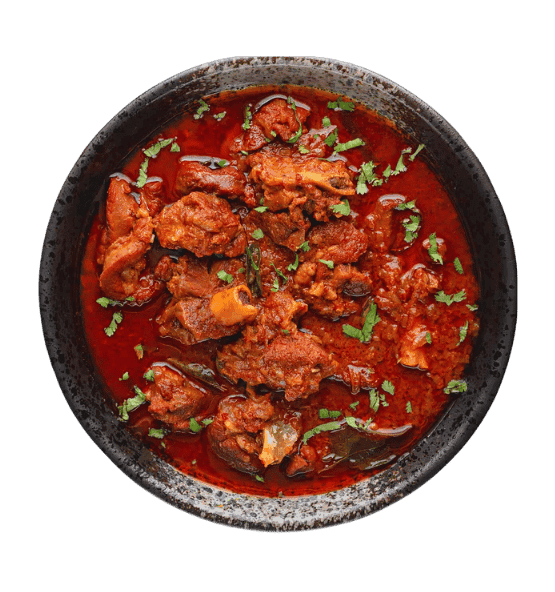 Lamb Vindaloo - Spiced lamb with potatoes