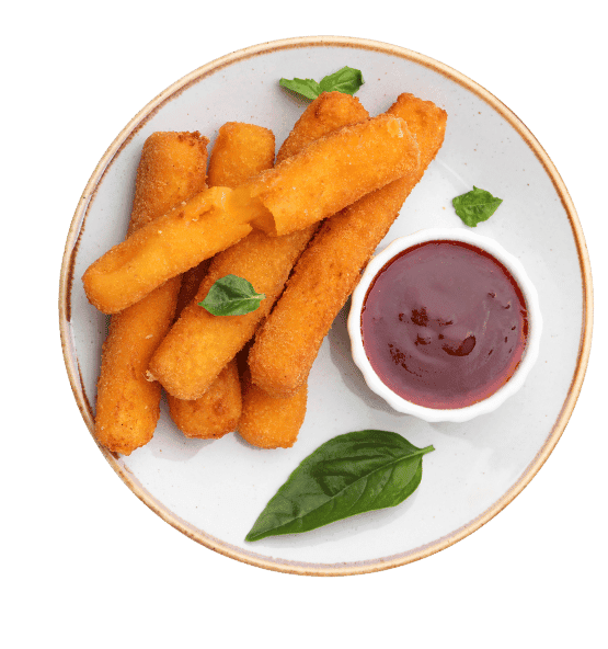 Mozzarella Stick - Stringy mozzarella sticks