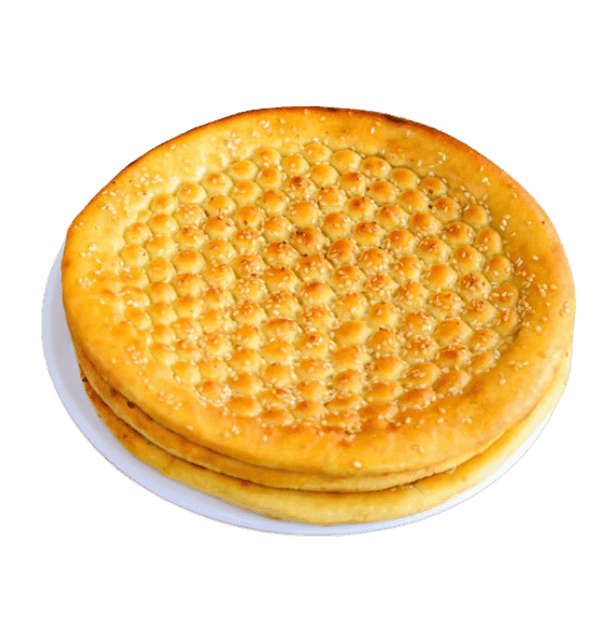 Naan Sada O Roghni - Plain and roghni naan