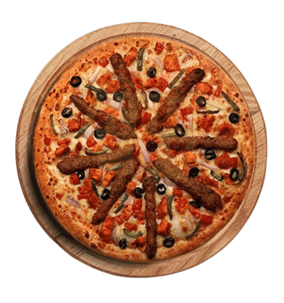 Pizza Kebab - Kebab meat topping