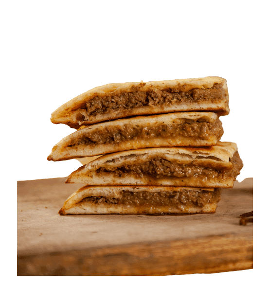 Qeema Naan - Stuffed naan with minced beef