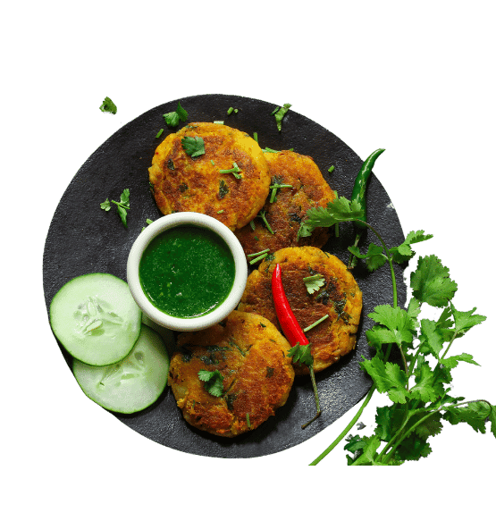 Veggie Tikki - Homemade vegetable croquettes